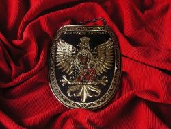 Ozdobny historyczny ryngraf do szabel