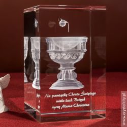 Pamiątka Chrztu Świętego 3D