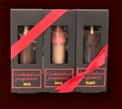 Czekoladowe Penisy Trio Euro