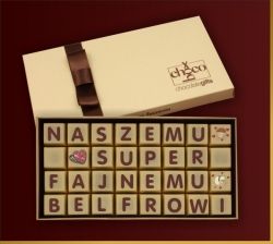 Czekoladki Super fajny Belfer