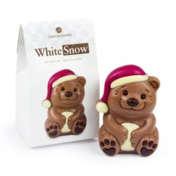 Świąteczny miś z czekolady