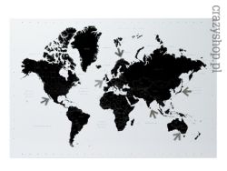 Mapa magnetyczna MEMO ze stali