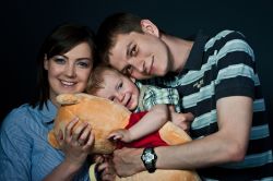 Sesja zdjęciowa rodzinna z dzieckiem