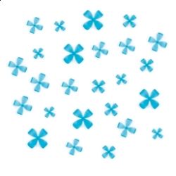 Kwiatki dekoracyjne na ścianę