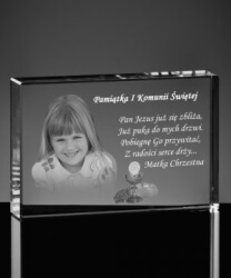 Kryształowa Pamiątka I Komunii Św.