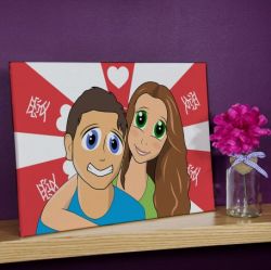 Manga - obraz na płótnie