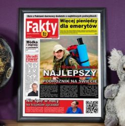 Najlepszy Podróżnik - Okładka Gazety