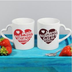 Dwa kubki dla zakochanych