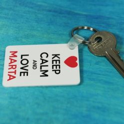 Brelok do kluczy z nadrukiem