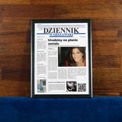 Obramowana Okładka Gazety