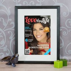 Obramowana Okładka Gazety