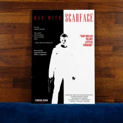 Plakat Filmowy Man with Scarface