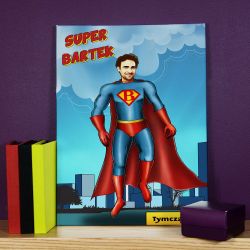 Super Mężczyzna - obraz na płótnie