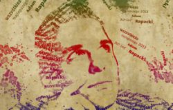 Zdjęcie w postaci słów - Grunge 